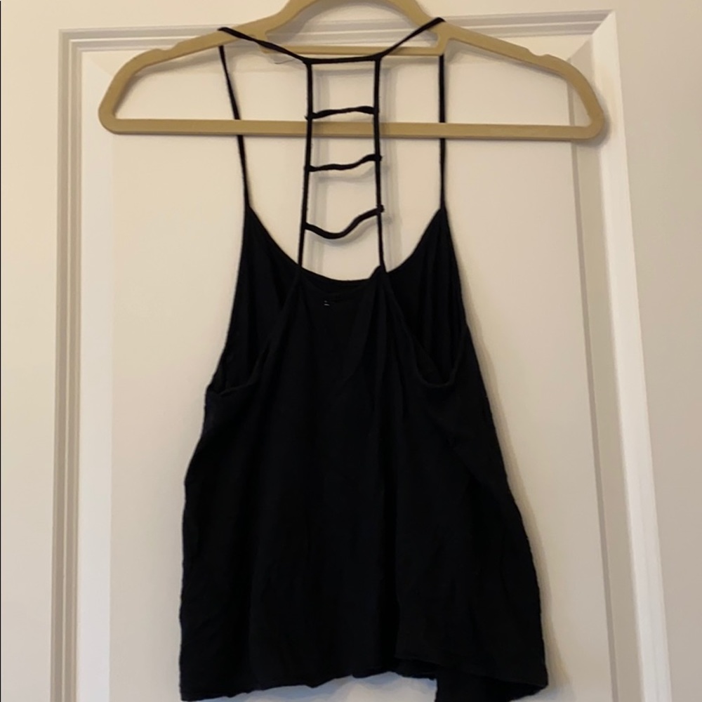 Black Racerback tank - Picture 2 of 3
